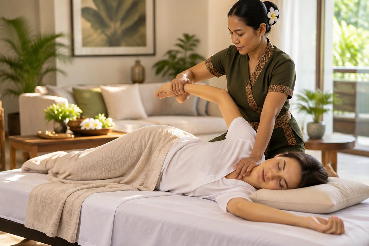 Traditional Thai Massage treatment